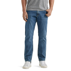 Best Quality Denim Pant For Adult Knitted Casual Waterproof Solid Breathable Medium Wash <b>Jeans</b> Pants With OEM Service - Product Image 1