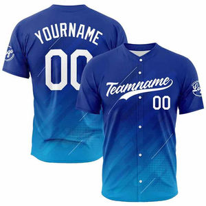 Nuevo Diseño, Jersey de Béisbol para Hombre de Alta Calidad, Precio Económico, Jersey de Béisbol Liso Teñido para Hombre, Más Vendido con Servicios OEM - Product Image 4