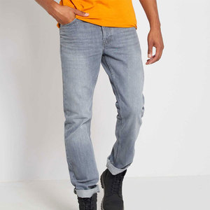 Pantalones Vaqueros de Moda para Hombre, Hechos de Tela de Algodón, Diseño Único, Venta Caliente, Pantalones Vaqueros Largos - Product Image 1