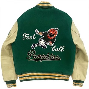 Custom High Quality Chenille Embroidery Winter Men's Silk Sleeves Reversible Front Vintage Letterman Varsity Jackets for Unisex - Product Image 5