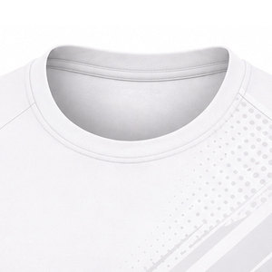 Camiseta de hombre 100% algodón, estampada, de corte holgado, manga corta, precio bajo, transpirable y ligera. - Product Image 5