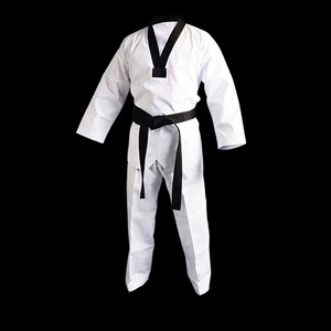Uniforme de Taekwondo Personalizado para Hombre, Transpirable, de Spandex y Poliéster, para Entrenamiento y Competencia de Artes Marciales, para Adultos - Product Image 1