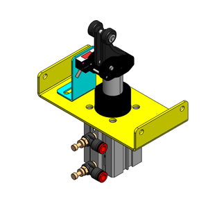 Nouveau mécanisme d'arrêt à chaîne à double vitesse pour lignes de traitement d'assemblage automatisées, production à haute vitesse, matériau SS41 - Product Image 1