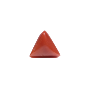Natural Red Coral Oval Cabochon Loose Gemstone 5.6 Carat Certified Wholesale - Product Image 2