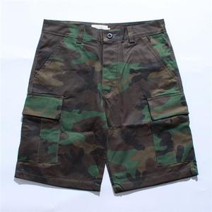 Shorts Cargo Homme 100% Coton, Couleur Unie, Décontracté, Multi-Poches, pour Randonnée et Activités de Plein Air – Fournisseur Direct Usine - Product Image 3