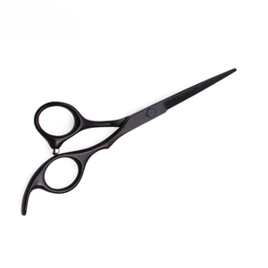 High Quality Professional Straight <b>Ceramic</b> Handle Sharp Stainless Steel Barber Scissors for Hair Cutting and Trimming Wholesale - Product Image 2