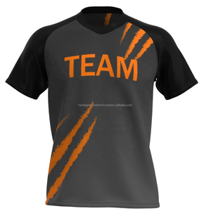 เสื้อฝึกฟุตบอลสำหรับผู้ชายและผู้ใหญ่เสื้อกีฬาเสื้อฟุตบอลแบบระเหิดระบายอากาศได้ - Product Image 5
