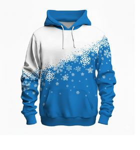 เสื้อฮู้ดดี้ผู้ชาย แบบสั่งทำพิเศษ พิมพ์ลายแบบซับลิเมชั่น ทรงโอเวอร์ไซส์ ดีไซน์แฟชั่น - Product Image 4