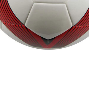 Balón de Fútbol Personalizado Rojo y Negro, Talla 5, Balón de Entrenamiento, Material PU Duradero, Balón Deportivo para Partidos y Prácticas al Aire Libre - Product Image 3