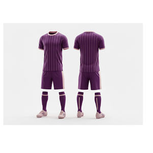 Maillot et short de football personnalisés par sublimation – Tenue d'équipe |   Tailles pour hommes, femmes et jeunes |   Vêtements de sport légers et à séchage rapide - Product Image 4