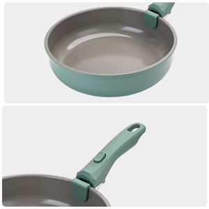 Premium Grade Non Stick Frying Pan With Soft Grip Handle And Fast Heating Technology Non-Stick Fry Pan - Product Image 3