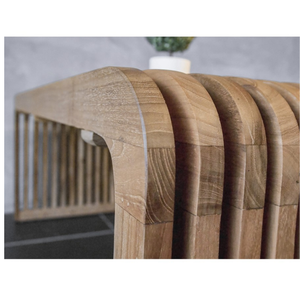 <b>table</b> basse teck restaurant hôtel villa resort café contract hôtellerie mobilier commercial - Product Image 2