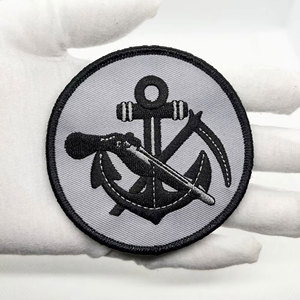 High Quality Eco-Friendly Cotton Lace Handmade Lightweight Solid Color Embroidered Sew-On Patches Custom Logo Durable OEM Design - Product Image 3