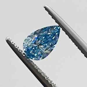 Diamant de laboratoire de luxe taille poire 4,50 CT VS1 certifié IGI, excellente taille, percé au laser, diamant non monté pour bague de fiançailles - Product Image 5