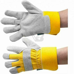 Best Seller Custom Logo Printed Men Mechanic <b>Gloves</b> Wholesale Leather Mechanic <b>Gloves</b> Made In Pakistan - Product Image 5