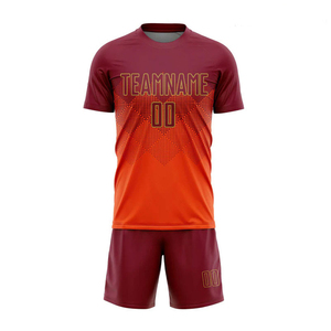 Ensemble d'entraînement de football fabriqué en tissu interlock 100% - Product Image 5