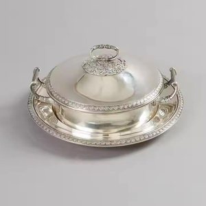 Olla de Acero Inoxidable de Calidad Exclusiva, Bellamente Elaborada por S AND SONS INTERNATIONAL de la India - Product Image 3