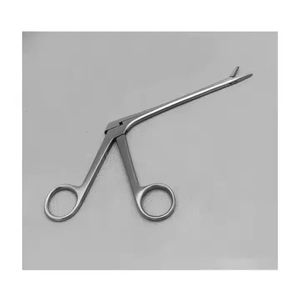 Pinza manual para hueso etmoidal, eje de 120 mm, disco de acero inoxidable de 4.2 mm, rongeur, instrumento quirúrgico ORL, herramienta de precisión - Product Image 1