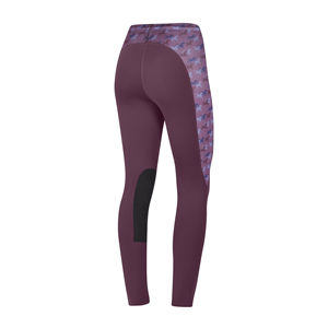 Leggings de equitación de talle alto para mujer, transpirables, de lujo, de poliéster Robex italiano, spandex, suplex, cuero, personalizados, clásicos - Product Image 3