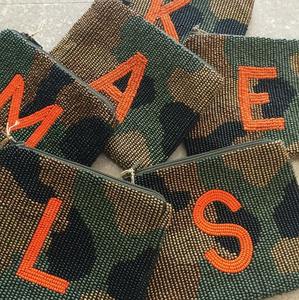 Housse de porte-monnaie perlée artisanale de créateur et sacs fourre-tout promotionnels brodés de perles de rocaille, sacs fourre-tout personnalisables pour amoureux - Product Image 5