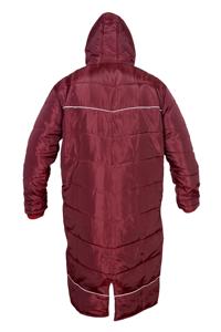 Wholesale <b>Long</b> Hooded Puffer <b>Jacket</b> <b>Waterproof</b> Winter Parka Polyester Nonwoven Breathable Anti-shrink Eco-Friendly Custom Logo - Product Image 2