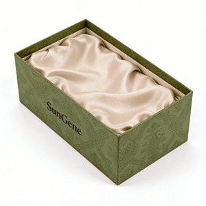 Boîte cadeau de luxe personnalisée en carton rigide pour bouteille unique de whisky ou vin rouge, avec logo en relief, pelliculage mat, certifiée ISO - Product Image 2