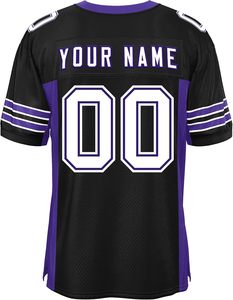 Professional American Football Jersey Moisture Wicking Fabric Digital Print Custom Logo OEM ODM Supplier Performance Wear - Product Image 6