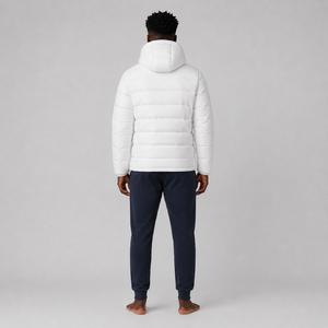 Designer Oversized <b>Men</b> <b>Puffer</b> <b>Jacket</b> Quilted Bubble Winter Warm Fashion Casual Outdoor Heavy Waterproof Thermal <b>Hooded</b> Silk - Product Image 5