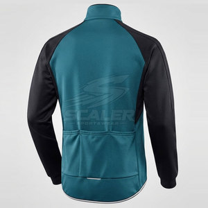Chaqueta Clásica de Ciclismo de Montaña Personalizada, Resistente al Viento, con Cierre Frontal, Mangas Largas y Bolsillos de Almacenamiento para Ciclismo de Trail - Product Image 2