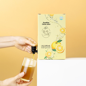 [Pure Bright and Warm Cooperative] Boisson Pure Plan Citron, Concentré de jus de citron Premium & Format familial 1kg & Thé sans sucre - Product Image 4