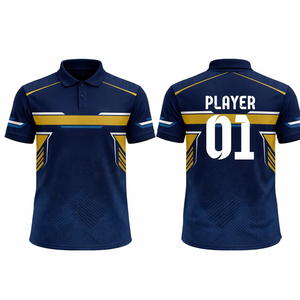 Camiseta de Cricket con Diseño Personalizado, Ropa Deportiva Sublimada para Equipos, Fabricante y Proveedor de Ropa Deportiva Sublimada, Fabricante OEM ODM - Product Image 1