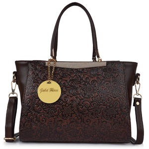 2024 European and American Retro Shoulder Bucket Messenger Bag <b>Soft</b> PU <b>Handbag</b> Zipper Closure Polyester Lining Women's - Product Image 1
