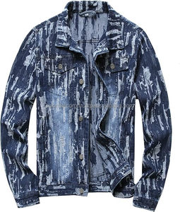 Boomletcorp Oem Service Denim Jackets Hot Selling in High Quality 2024 Street Wear Customized Best Sale Denim Jackets for Men. - Product Image 1