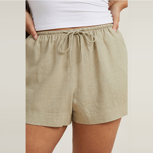 Pantalones Cortos Deportivos Personalizados, Talla Grande, Corte Regular, Transpirables, de Secado Rápido, Ecológicos, para Verano, con Dos Bolsillos y Cintura Elástica Alta - Product Image 6