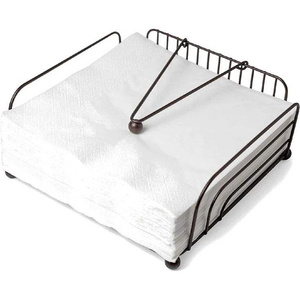 Support de mouchoirs décoratif de luxe classique, fait main, écologique, couleur personnalisée, en fer forgé, support NPakin, qualité exclusive - Product Image 2