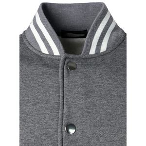 Chaqueta universitaria de Letterman a la moda para hombre, informal, ajustada, diseño de béisbol, invierno, venta al por mayor, tela transpirable informal a la moda - Product Image 4