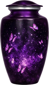 Urnas Funerarias Decorativas de Latón para Cenizas de Adultos, Urnas Hechas a Mano para Hombres y Mujeres - Product Image 5