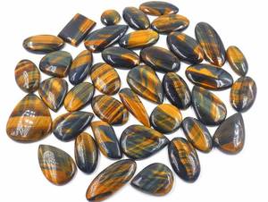 Natural Multi Tiger Eye Cabochon Wholesale Bulk Lot Loose Gemstone for Jewelry Making Pendant Ring Earrings - Product Image 6