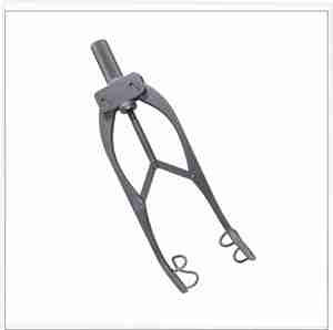 เครื่องถ่างตาแบบแมนนวล สแตนเลสสตีล พร้อมกลไกปรับระดับ ใบมีดแบบเจาะรู ขนาด 14 มม. ยาว x 5 มม. ลึก ขนาดเล็ก - Product Image 3