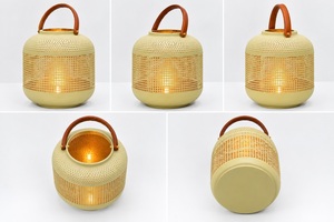 Modern High Quality Perforated Garden Hanging Vessel Metal <b>Candle</b> Holder <b>Lantern</b> Home and <b>Outdoor</b> Decorative Metal Mini <b>Lanterns</b> - Product Image 5