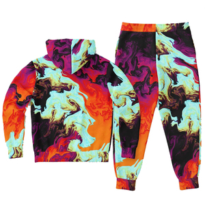 Conjuntos Deportivos de Sublimación para Mujer, Ropa Casual Suave y Cómoda, Conjuntos Deportivos de Sublimación de Alta Calidad de 2 Piezas - Product Image 4