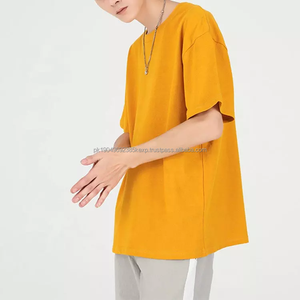 เสื้อยืดโพลีเอสเตอร์สีดำสำหรับผู้ชายเสื้อยืดระบายอากาศไซส์ใหญ่พิเศษพิมพ์ลายสีทึบ - Product Image 2