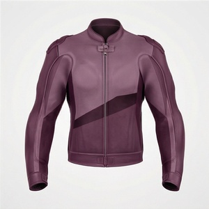 Veste de moto en cuir imperméable, coupe-vent et ignifuge pour homme, durable, grande taille, équipement de protection pour motards, haute qualité - Product Image 1