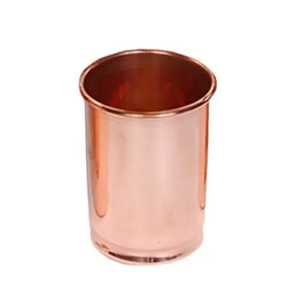 Stainless Steel Copper Finish Tumbler Reusable Drinking Glass Metal Water Cup Durable Barware Home Kitchen <b>Drinkware</b> - Product Image 2