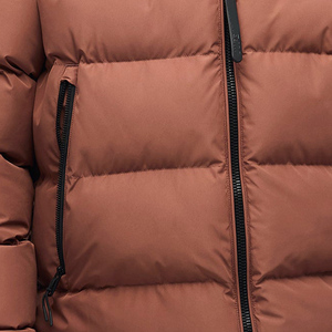 Chaqueta Acolchada Premium OEM para Mujer, Ropa Casual de Exterior Personalizada, Cortavientos con Cierre de Cremallera y Bolsillos Laterales, Abrigo para Mujer - Product Image 4