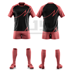 Shorts de rugby personnalisés haut de gamme, uniforme sportif 100 % polyester, écologique, séchage rapide, respirant, vêtements de sport pour professionnels - Product Image 6