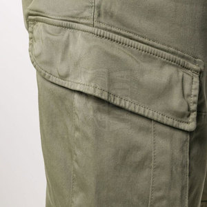 Pantalones Cortos Cargo Casuales de Moda con Cierre de Cremallera, Estilo Nuevo, Hechos a Medida, Color Sólido, Transpirables, de Secado Rápido, Ligeros, 100% Algodón - Product Image 4