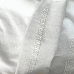 T-shirt pour homme grande taille, été, nouveau, 100% coton, blanc uni, t-shirt décontracté pour homme, col rond, manches courtes - Product Image 4