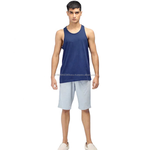 Débardeur en coton pour homme en gros, débardeur de sport sans manches, chemise musculaire respirante, débardeur décontracté d'été pour la remise en forme et l'entraînement - Product Image 5