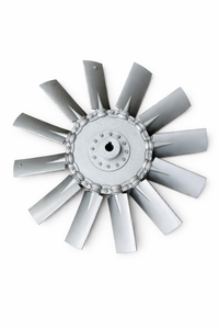 Ventilador Axial de Paso Ajustable con Aspas de Aleación de Aluminio, Alto Flujo de Aire, para Ventilación Industrial y Torres de Refrigeración, Duradero, OEM - Product Image 3